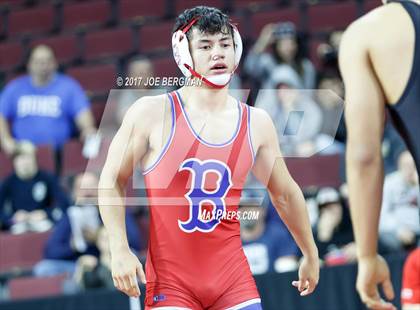 Thumbnail 1 in CIF State Boys Wrestling Championships (Day 1 - Round 2) photogallery.