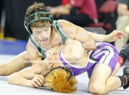 Thumbnail 1 in CIF State Boys Wrestling Championships (Day 1 - Round 2) photogallery.