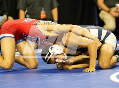 Thumbnail 3 in CIF State Boys Wrestling Championships (Day 1 - Round 2) photogallery.