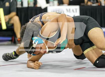 Thumbnail 2 in CIF State Boys Wrestling Championships (Day 1 - Round 2) photogallery.