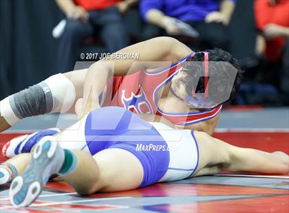 Thumbnail 3 in CIF State Boys Wrestling Championships (Day 1 - Round 2) photogallery.