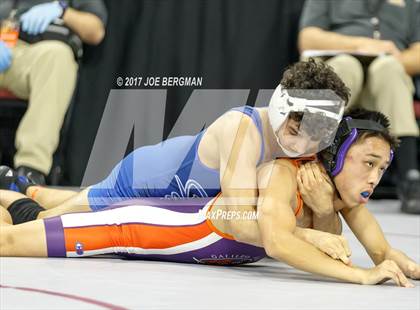 Thumbnail 2 in CIF State Boys Wrestling Championships (Day 1 - Round 2) photogallery.