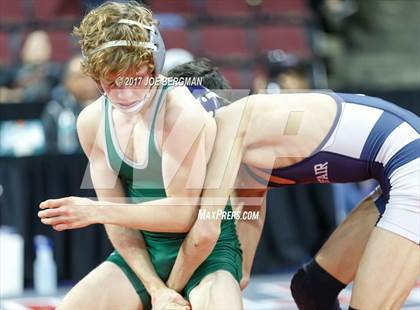 Thumbnail 3 in CIF State Boys Wrestling Championships (Day 1 - Round 2) photogallery.