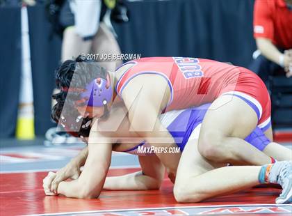 Thumbnail 2 in CIF State Boys Wrestling Championships (Day 1 - Round 2) photogallery.