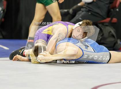 Thumbnail 1 in CIF State Boys Wrestling Championships (Day 1 - Round 2) photogallery.