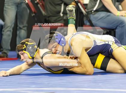 Thumbnail 3 in CIF State Boys Wrestling Championships (Day 1 - Round 2) photogallery.