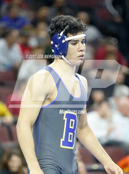 Thumbnail 2 in CIF State Boys Wrestling Championships (Day 1 - Round 2) photogallery.