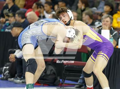 Thumbnail 3 in CIF State Boys Wrestling Championships (Day 1 - Round 2) photogallery.