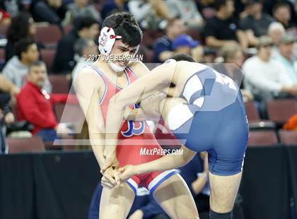 Thumbnail 2 in CIF State Boys Wrestling Championships (Day 1 - Round 2) photogallery.