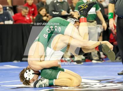 Thumbnail 3 in CIF State Boys Wrestling Championships (Day 1 - Round 2) photogallery.