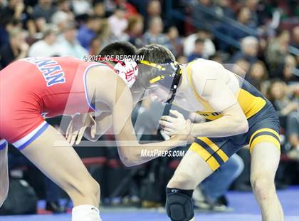 Thumbnail 3 in CIF State Boys Wrestling Championships (Day 1 - Round 2) photogallery.