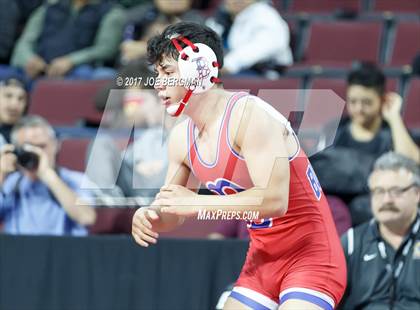 Thumbnail 2 in CIF State Boys Wrestling Championships (Day 1 - Round 2) photogallery.