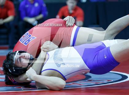 Thumbnail 3 in CIF State Boys Wrestling Championships (Day 1 - Round 2) photogallery.