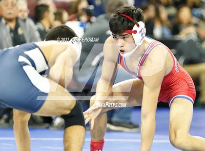 Thumbnail 1 in CIF State Boys Wrestling Championships (Day 1 - Round 2) photogallery.