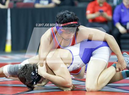 Thumbnail 3 in CIF State Boys Wrestling Championships (Day 1 - Round 2) photogallery.
