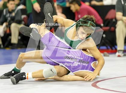 Thumbnail 2 in CIF State Boys Wrestling Championships (Day 1 - Round 2) photogallery.