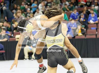 Thumbnail 2 in CIF State Boys Wrestling Championships (Day 1 - Round 2) photogallery.