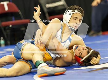 Thumbnail 1 in CIF State Boys Wrestling Championships (Day 1 - Round 2) photogallery.