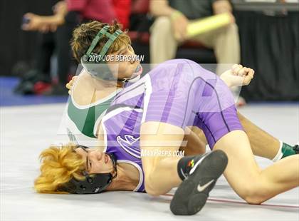 Thumbnail 1 in CIF State Boys Wrestling Championships (Day 1 - Round 2) photogallery.