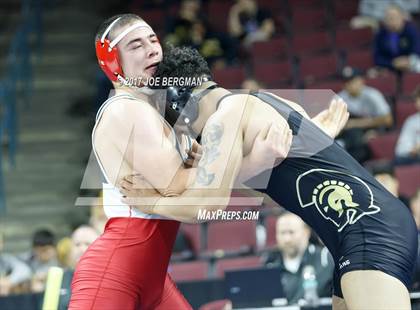 Thumbnail 3 in CIF State Boys Wrestling Championships (Day 1 - Round 2) photogallery.