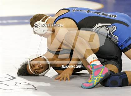 Thumbnail 2 in CIF State Boys Wrestling Championships (Day 1 - Round 2) photogallery.