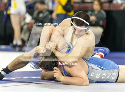 Thumbnail 3 in CIF State Boys Wrestling Championships (Day 1 - Round 2) photogallery.