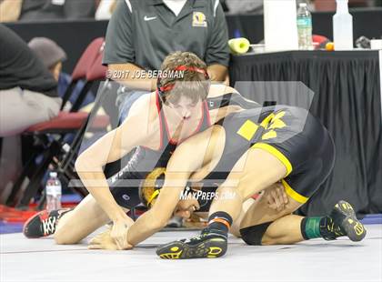 Thumbnail 3 in CIF State Boys Wrestling Championships (Day 1 - Round 2) photogallery.