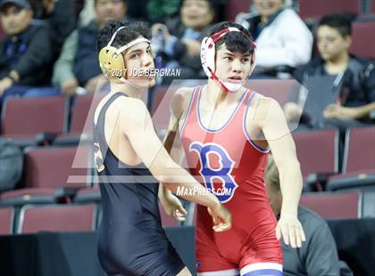 Thumbnail 3 in CIF State Boys Wrestling Championships (Day 1 - Round 2) photogallery.