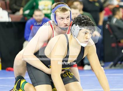 Thumbnail 3 in CIF State Boys Wrestling Championships (Day 1 - Round 2) photogallery.