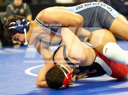 Thumbnail 3 in CIF State Boys Wrestling Championships (Day 1 - Round 2) photogallery.