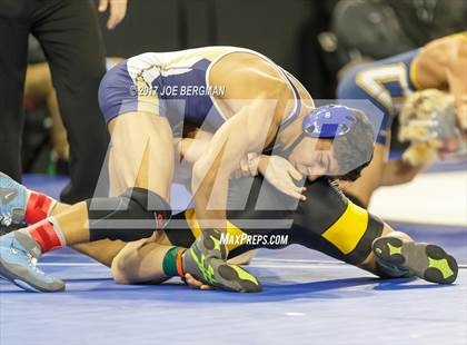 Thumbnail 3 in CIF State Boys Wrestling Championships (Day 1 - Round 2) photogallery.