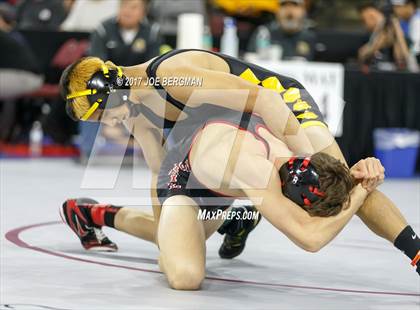 Thumbnail 3 in CIF State Boys Wrestling Championships (Day 1 - Round 2) photogallery.
