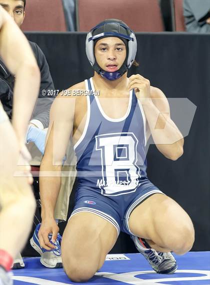 Thumbnail 2 in CIF State Boys Wrestling Championships (Day 1 - Round 2) photogallery.