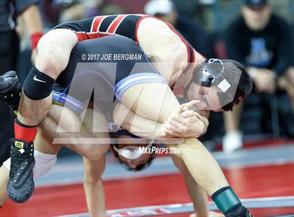 Thumbnail 3 in CIF State Boys Wrestling Championships (Day 1 - Round 2) photogallery.