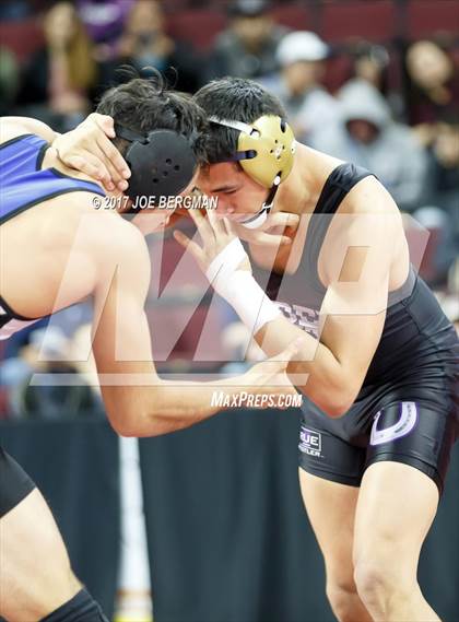 Thumbnail 2 in CIF State Boys Wrestling Championships (Day 1 - Round 2) photogallery.