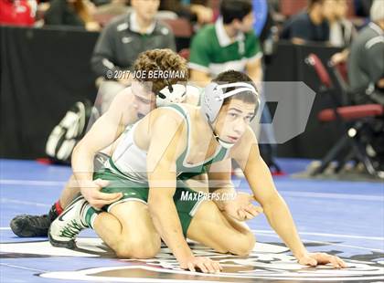 Thumbnail 1 in CIF State Boys Wrestling Championships (Day 1 - Round 2) photogallery.
