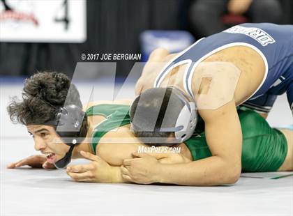 Thumbnail 1 in CIF State Boys Wrestling Championships (Day 1 - Round 2) photogallery.