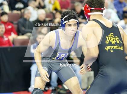 Thumbnail 1 in CIF State Boys Wrestling Championships (Day 1 - Round 2) photogallery.