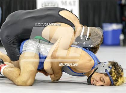 Thumbnail 3 in CIF State Boys Wrestling Championships (Day 1 - Round 2) photogallery.