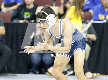 Thumbnail 1 in CIF State Boys Wrestling Championships (Day 1 - Round 2) photogallery.