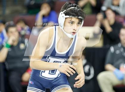 Thumbnail 3 in CIF State Boys Wrestling Championships (Day 1 - Round 2) photogallery.