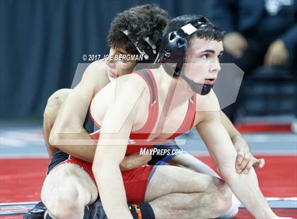 Thumbnail 2 in CIF State Boys Wrestling Championships (Day 1 - Round 2) photogallery.