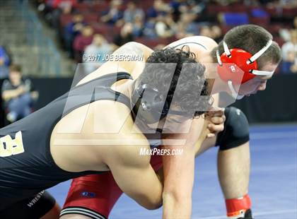 Thumbnail 1 in CIF State Boys Wrestling Championships (Day 1 - Round 2) photogallery.