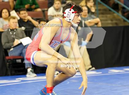 Thumbnail 3 in CIF State Boys Wrestling Championships (Day 1 - Round 2) photogallery.
