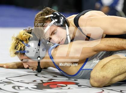 Thumbnail 3 in CIF State Boys Wrestling Championships (Day 1 - Round 2) photogallery.