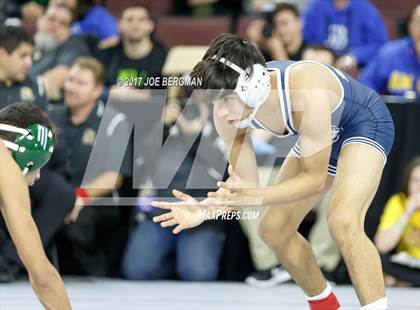 Thumbnail 3 in CIF State Boys Wrestling Championships (Day 1 - Round 2) photogallery.
