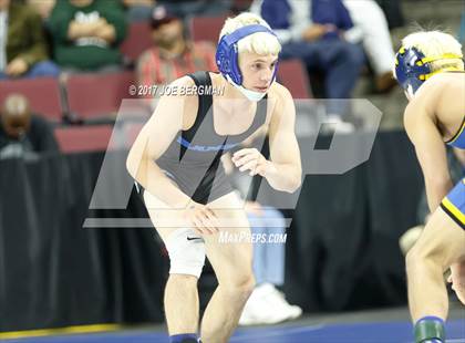 Thumbnail 2 in CIF State Boys Wrestling Championships (Day 1 - Round 2) photogallery.