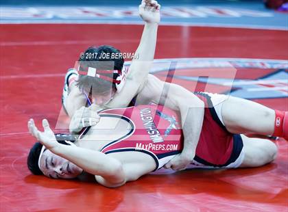 Thumbnail 2 in CIF State Boys Wrestling Championships (Day 1 - Round 2) photogallery.