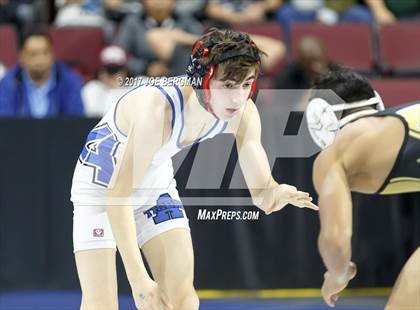 Thumbnail 2 in CIF State Boys Wrestling Championships (Day 1 - Round 2) photogallery.