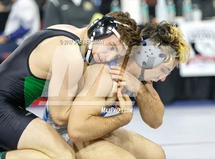 Thumbnail 1 in CIF State Boys Wrestling Championships (Day 1 - Round 2) photogallery.